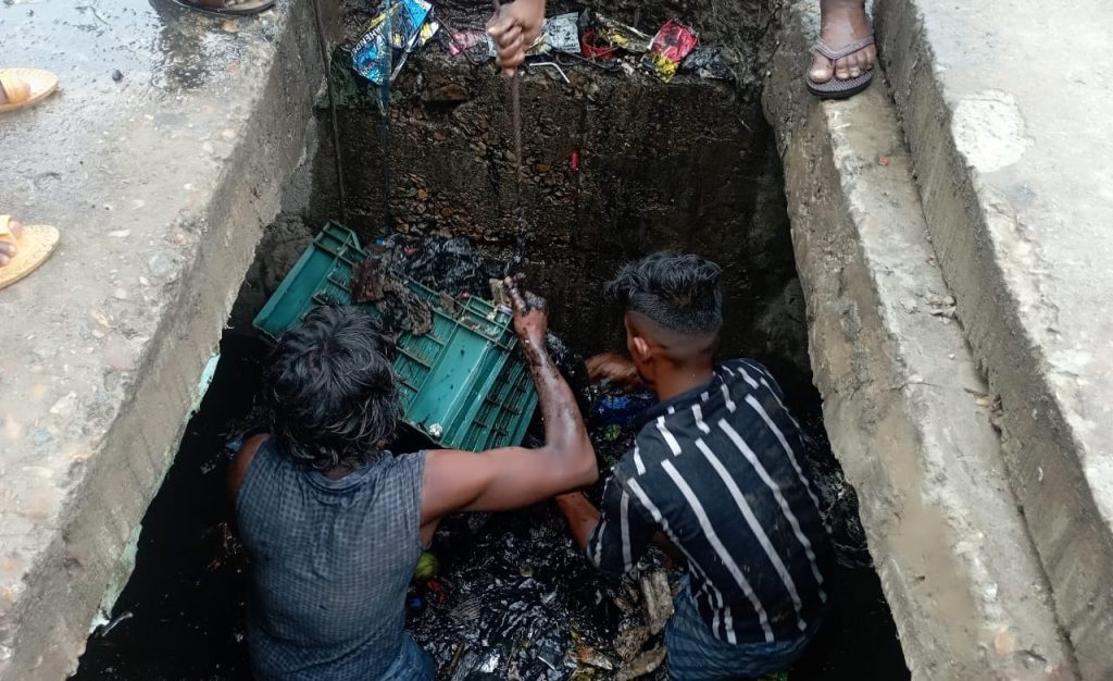 clogged drains